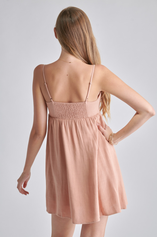 Kendall Linen Mini Dress
