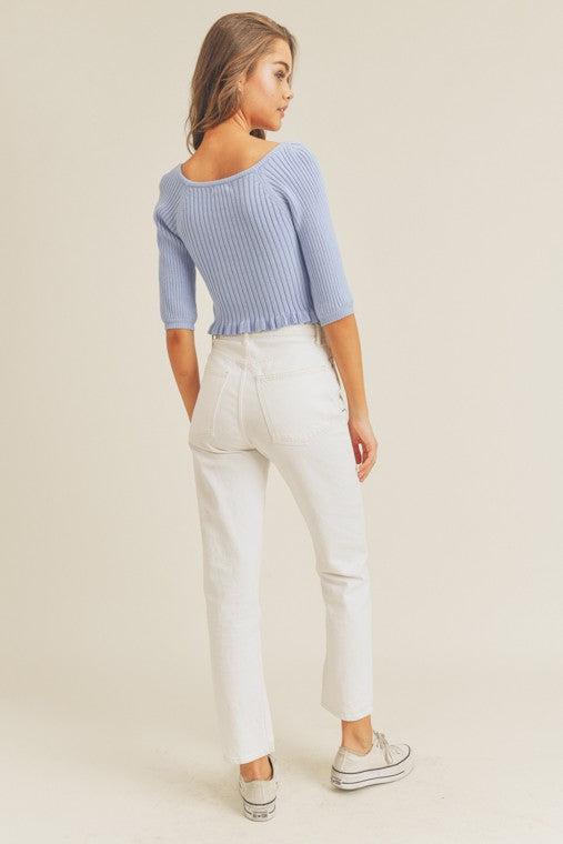 Lacie Rib Knit Top