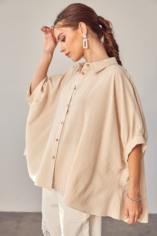 Skylar Striped Button Down Shirt
