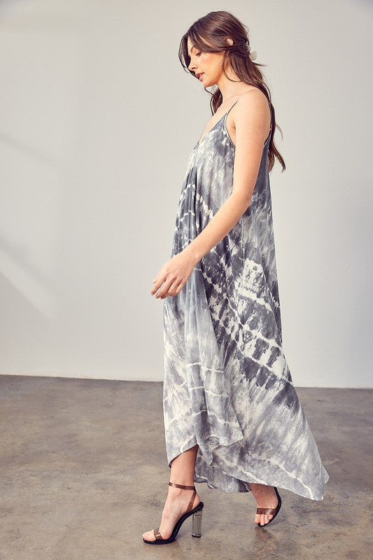 Marley Tie-Dye Cami Maxi Dress