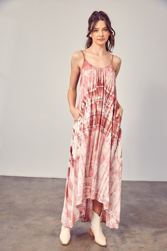 Marley Tie-Dye Cami Maxi Dress