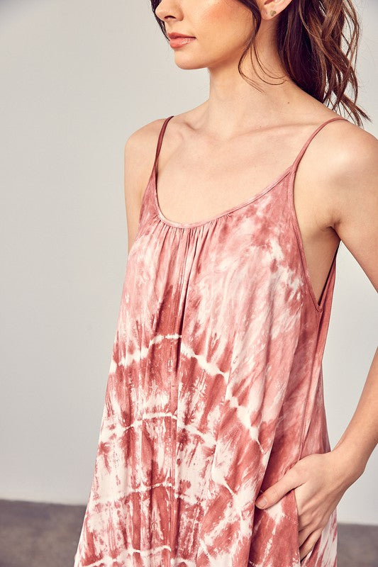 Marley Tie-Dye Cami Maxi Dress