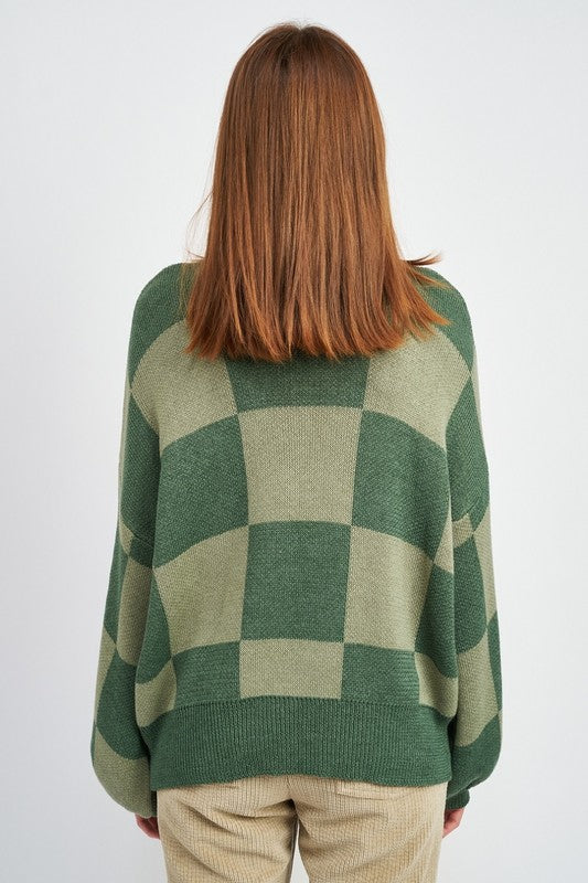 Layla Checkered Sweater