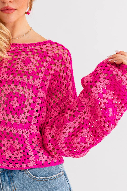 Janie Crochet Top