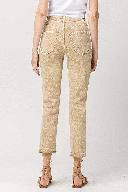 Sugar Super High Rise Mom Jeans