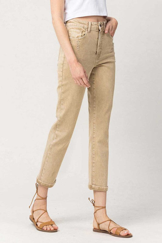 Sugar Super High Rise Mom Jeans