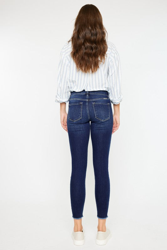Linda Mid RIse Ankle Skinny Jeans