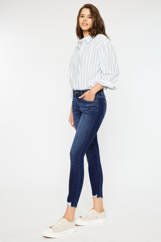 Linda Mid RIse Ankle Skinny Jeans