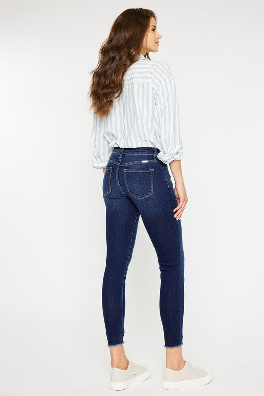 Linda Mid RIse Ankle Skinny Jeans