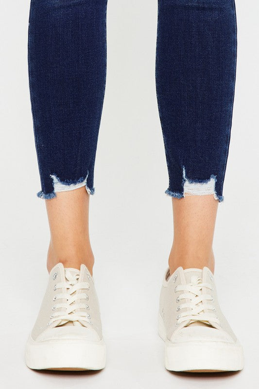 Linda Mid RIse Ankle Skinny Jeans