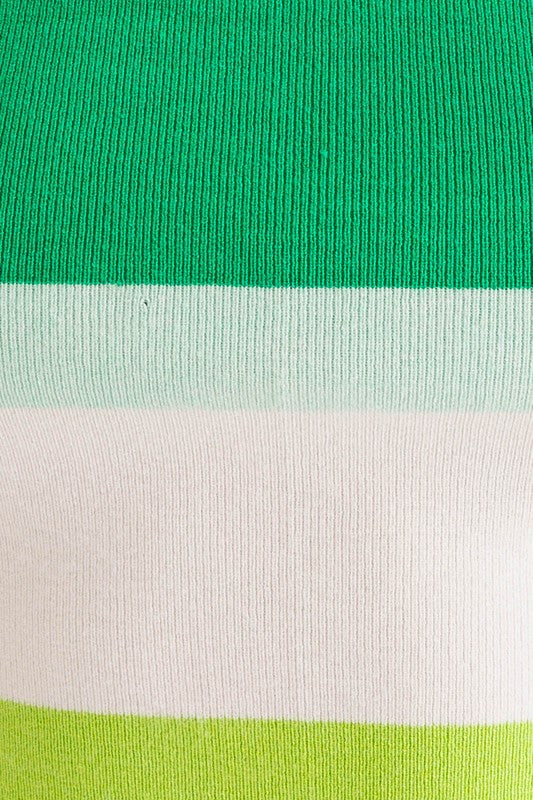 Summer Stripe Knit Tank