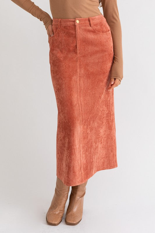 Andie Cord Maxi Skirt