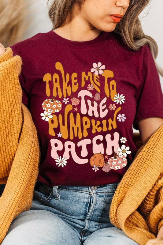 Take Me To The Pumpkin Patch Graphic Tee