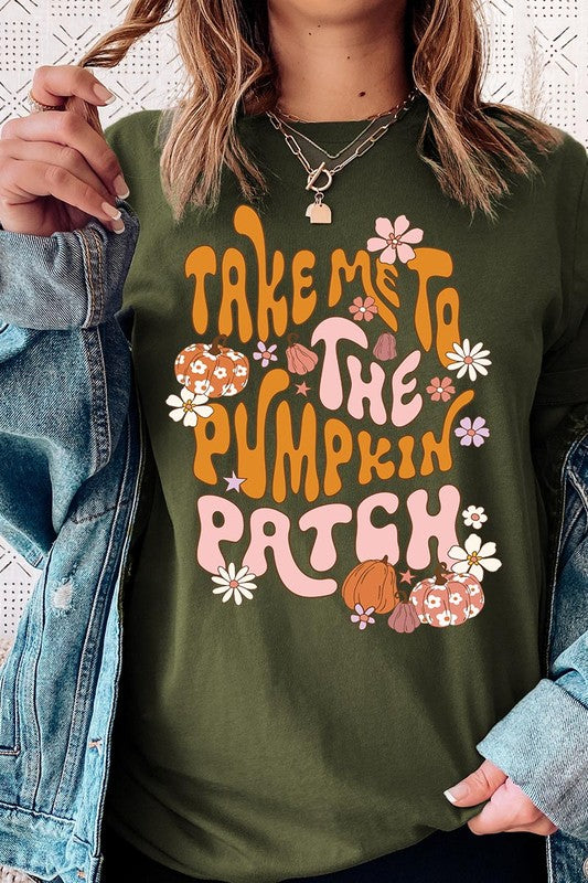 Take Me To The Pumpkin Patch Graphic Tee
