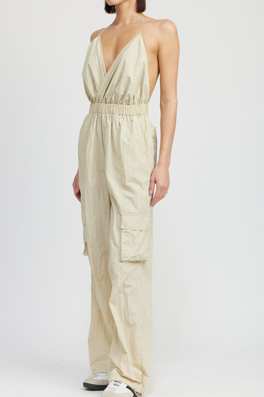 Sarah Cargo Jumpsuit