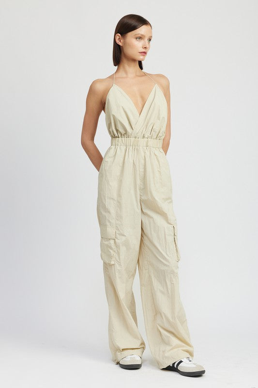 Sarah Cargo Jumpsuit