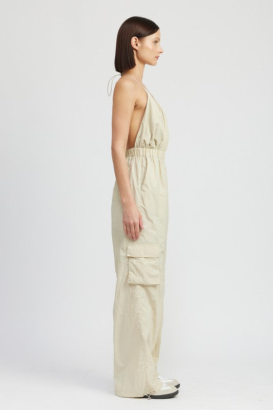 Sarah Cargo Jumpsuit