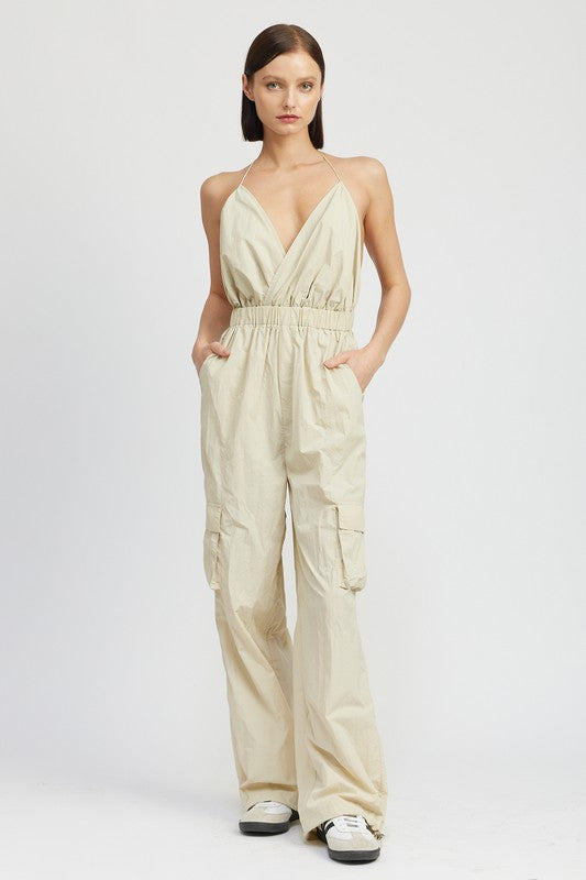 Sarah Cargo Jumpsuit
