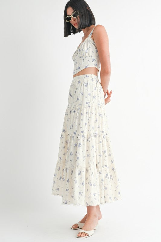 Jackie Floral Skirt