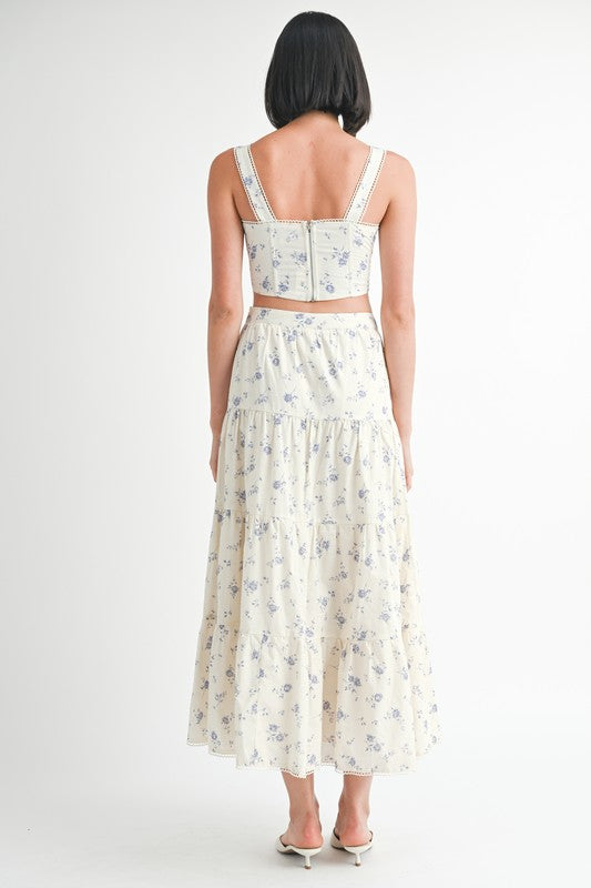 Jackie Floral Skirt
