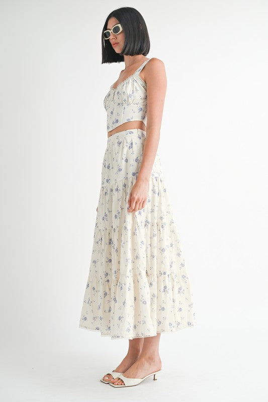Jackie Floral Skirt