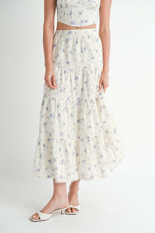 Jackie Floral Skirt