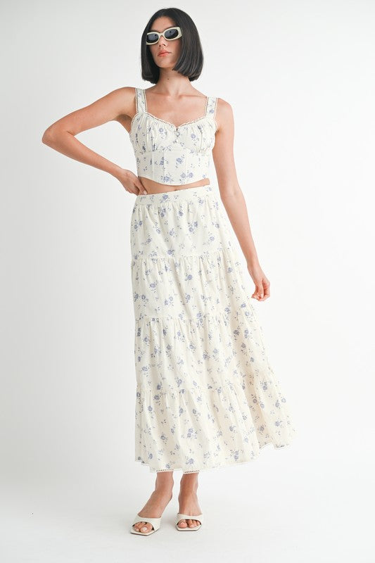 Jackie Floral Skirt