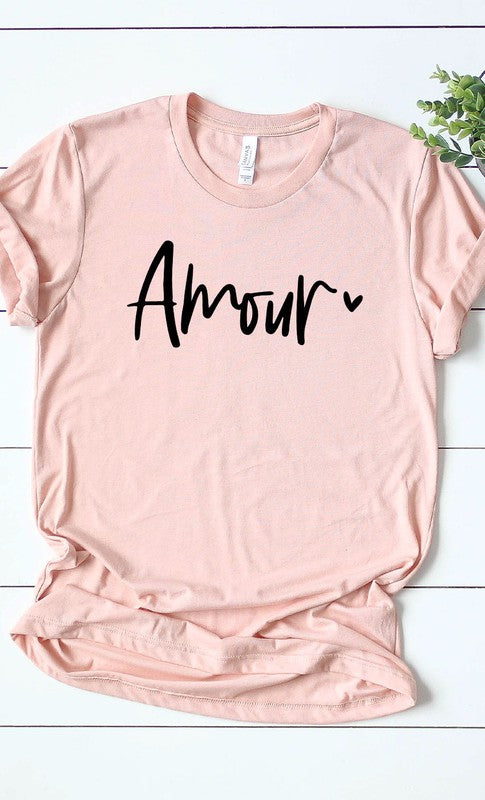 Amour Valentines Graphic Tee