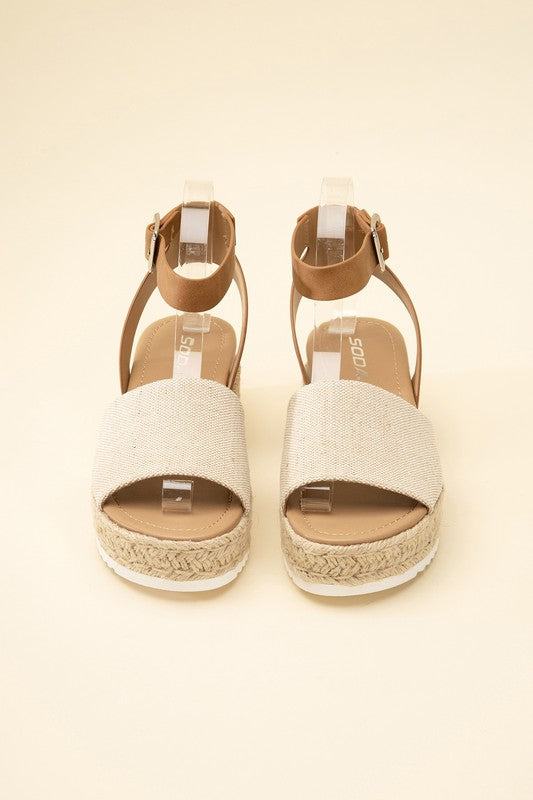 Cici Espadrille Ankle strap Sandals