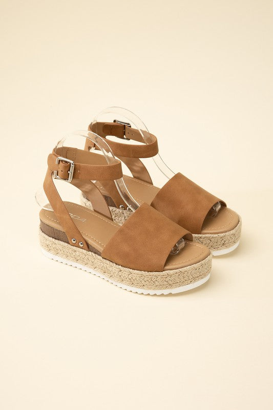 Cici Espadrille Ankle strap Sandals