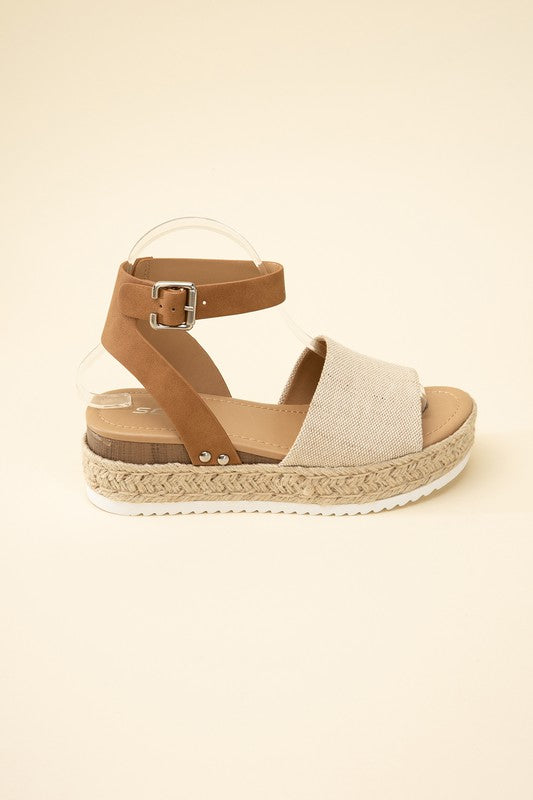 Cici Espadrille Ankle strap Sandals