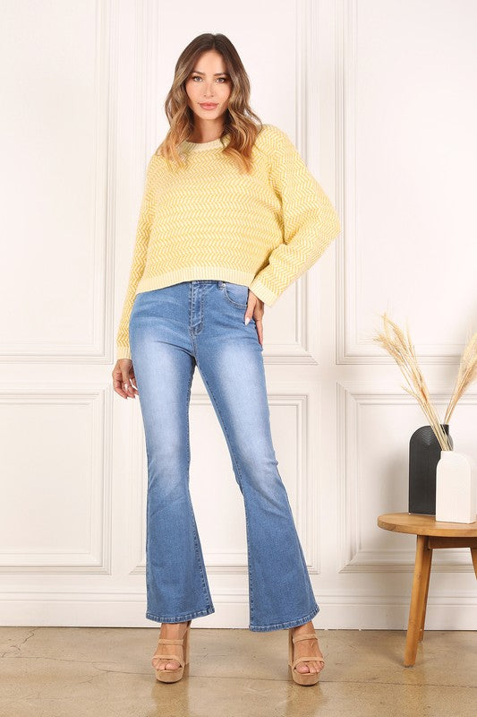 Florence Herringbone Sweater