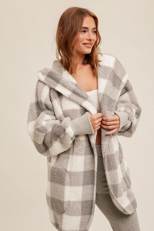 Laney Checker Cardigan