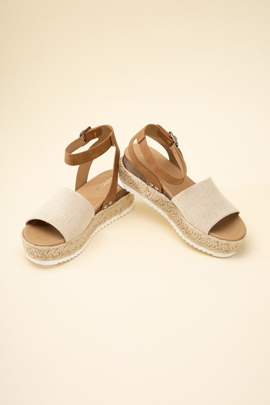 Cici Espadrille Ankle strap Sandals