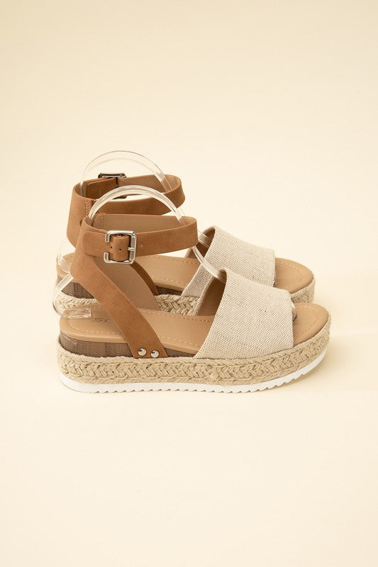 Cici Espadrille Ankle strap Sandals