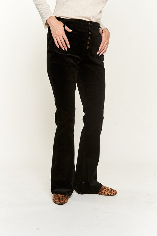 Kassie Corduroy Flare Pants