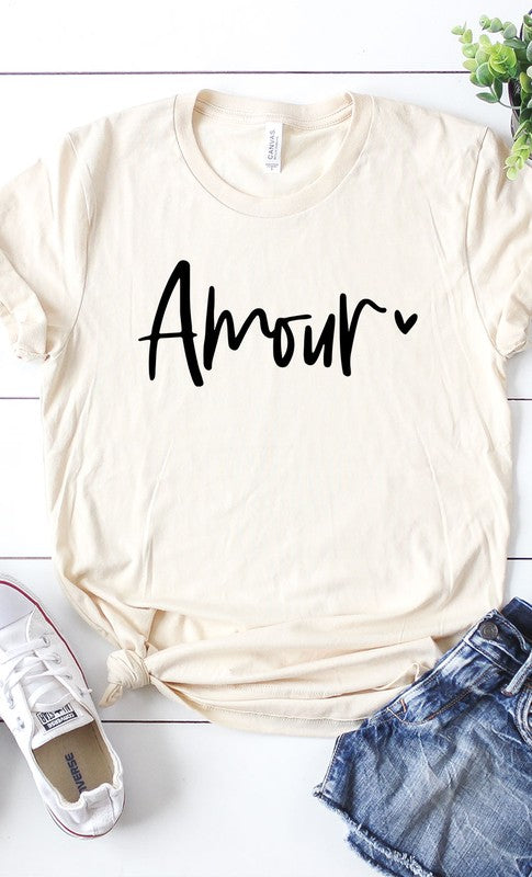 Amour Valentines Graphic Tee