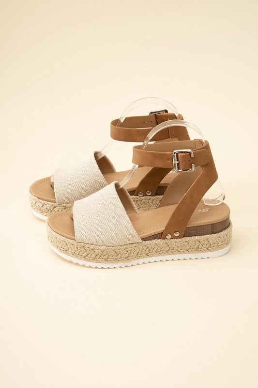 Cici Espadrille Ankle strap Sandals