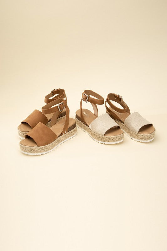 Cici Espadrille Ankle strap Sandals