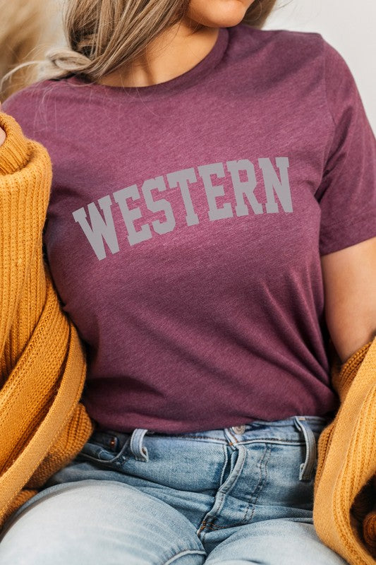 Western USA Direction Graphic Tee