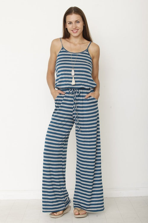 Elsie Stripe Jumpsuit