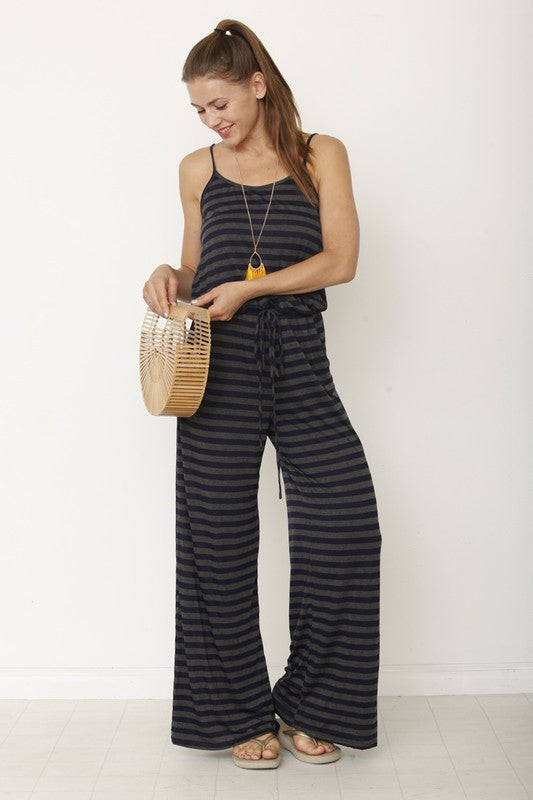 Elsie Stripe Jumpsuit