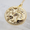 Chinese Zodiac Coin Necklace - Dragon