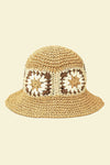 Daisy Crochet Bucket Hat