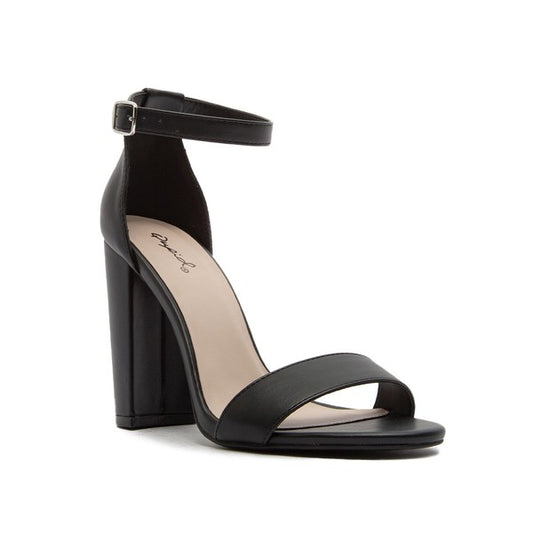 Ankle strap heel