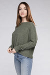 Lena Ribbed Dolman Sweater