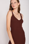 Katie Ribbed Midi Dress