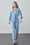 Kara Denim Jumpsuit