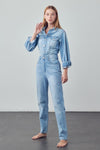 Kara Denim Jumpsuit