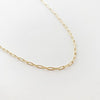 Olivia Paperclip Chainlink Necklace